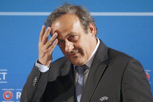 Michel Platini bleibt der UEFA vorläufig erhalten . Foto: ap