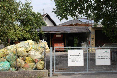 Öffnungszeiten der Wertstoffsammelstelle in der Kritik.  Foto: VN