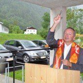 Schlüssel im Klostertal übergeben