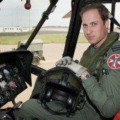 Rückkehr in den Hubschrauber