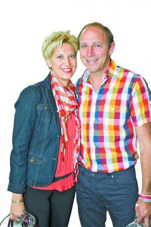 Tanja Grabher (Fischerstüble) und Markus Hagen (Harlekin).