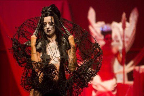 tattoo convention im bregenzer festspielhaus, mode, modeschau, modenschau