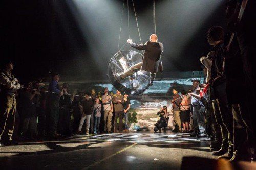 „Trans-Maghreb“ von Hans Platzgumer mit Musik von Peter Herbert wird heute bei den Bregenzer Festspielen uraufgeführt.  Foto: VN/Steurer