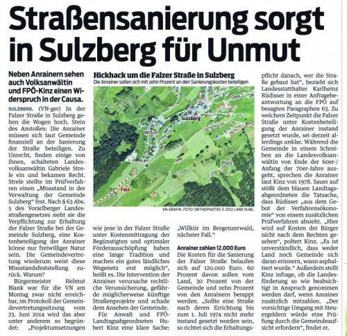 VN-Bericht vom 12. August.