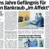Nach Banküberfall Beute von Vater im Eisbecher versteckt