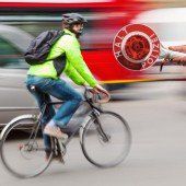 Wenn bei Radfahrern der Führerschein locker sitzt