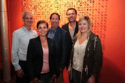 Wolfgang Wölfle (l.) sowie Nicole Hämmerle, Franz Alton, Trendscout Kai Jäckel und Carina Oberhauser. Fotos: AME
