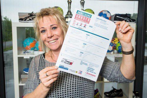 Ab auf die Strecke: Bei Uli Gugganig kann man sich für den Stundenlauf anmelden. Foto: VN/Steurer