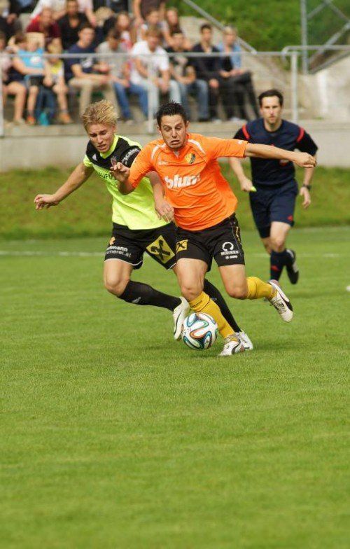 Bizau und Höchst trennten sich 0:0-Unentschieden. Foto: berchtold