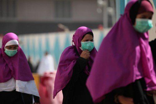 Der MERS-Virus („Middle Eastern Respiratory Syndrome Coronavirus“) tauchte vor allem im Nahen Osten auf. Foto: AP