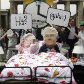 Weckruf auf der Straße