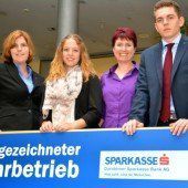 Sparkasse bildet aus