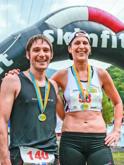 Die Sieger Harald Gunz und Sabine Buxhofer. Foto: lerch