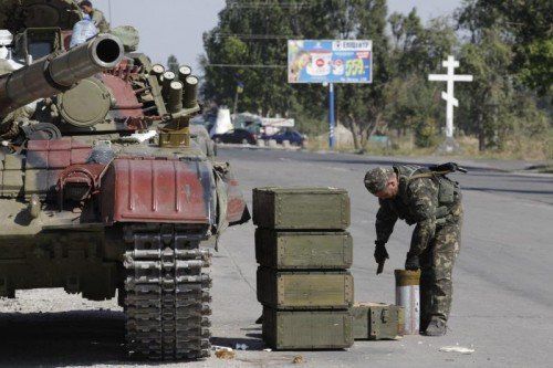 Feuerpause in der Ostukraine: Ukrainische Armee und Kämpfer der Separatisten müssen die Waffen niederlegen. REUTERS