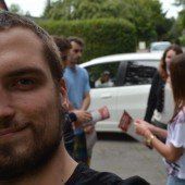 „Auf ein Selfie!“