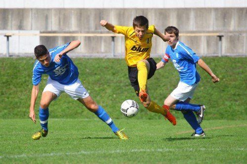 fussball, nachwuchs; Nachwuchsspiel; U 18 Gruppe 1, LG; FC Höchst - FC Lustenau