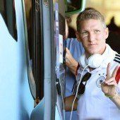 Ana Ivanovic an der Seite von Schweinsteiger