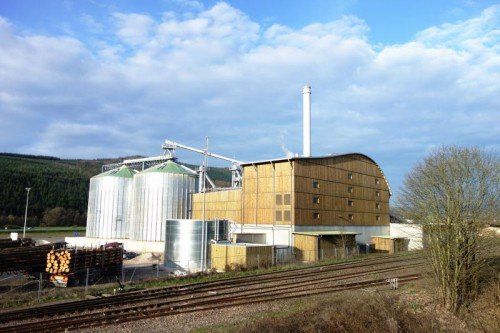 In Westfrankreich stellt Bertsch-Energy die Prozesswärme für einen Papierhersteller sicher.  Foto: Bertsch-Energy