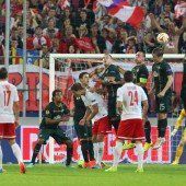Salzburg erkämpft sich Remis