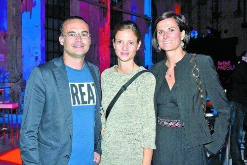 Luden zum JI-Fest: Andreas Karg, Katharina Graf (m.) und Beate Rupp.