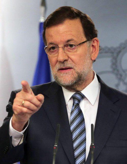 Mariano Rajoy: Einspruch gegen katalanisches Referendum. EPA