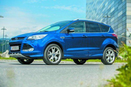 Mittelklasse-SUV von Ford mit vielen Technik-Highlights wie der sensorgesteuerten Heckklappe. Fotos: VN/steurer