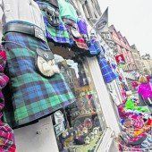 Modischer Kult um den „Kilt“