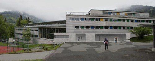 So soll das Schulsportzentrum Tschagguns nach der umfassenden Sanierung aussehen.  