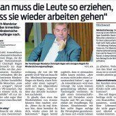 Ausnützen unserer Sozialsysteme?