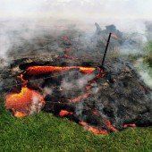 Vulkan Kilauea bedroht Häuser auf Hawaii