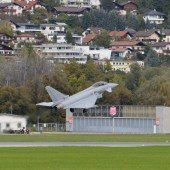 Der notgelandete Eurofighter flog wieder