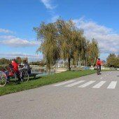 Fahrradverbot an der Harder Seepromenade?