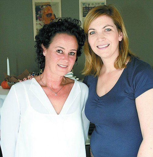 Andrea Ostermann (l.) und Sandra Frick (Röfix).