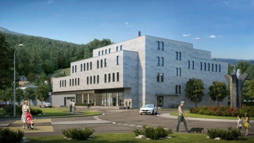 Bis 2016 soll das Mineralheilbad St. Margrethen in neuem Glanz erstrahlen. Illustration: ITW