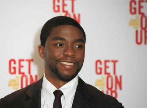 Boseman bei der Weltpremiere zu „Get On Up“ in London. Foto: AP