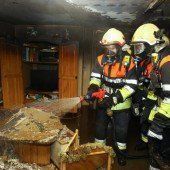 Wohnungsbrand in Weiler geht glimpflich ab