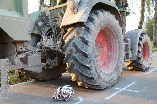 Der 28-jährige Traktorfahrer war auf der bevorrangten Forststraße unterwegs. Foto: vol.at/Rauch  