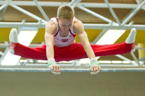 Der erst 17-jährige Florian Braitsch von der TS Wolfurt gab ein starkes WM-Debüt. Foto: steurer