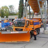 Räumflotte für den Winter ist startklar