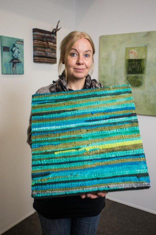 Die besonderen Werke von May-Britt Nyberg Chromy sind auf der ArtDesign in Feldkirch zu sehen. Foto: VN/Steurer
