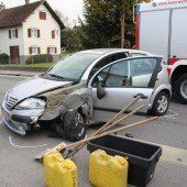 Kollision mit Transporter