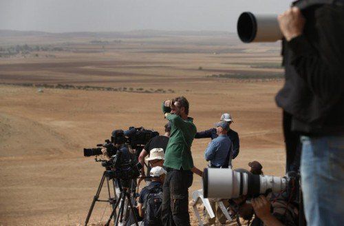 Die in der Türkei verhafteten drei Reporter sind wieder frei.  Foto: AP