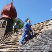 Venser Kirche wurde neu eingedeckt