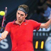 Roger Federer tat sich schwer