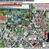 Hohenemser Innenstadt wird zur Begegnungszone