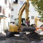 Arbeiten am Bludenzer Kanal schreiten voran
