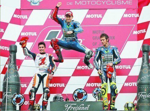 Jubel über den WM-Titel: Marc Marquez. Foto: reuters
