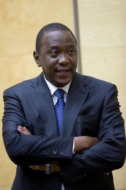 Präsident Kenyatta muss vors Internationale Strafgericht. EPA