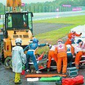 Drama um Bianchi überschattet das Rennen in Japan