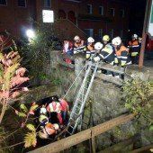Lochau: Feuerwehr eilt Betrunkenem zu Hilfe